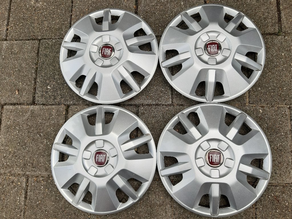 Set originele wieldoppen 15 inch Fiat Ducato vanaf 2016., Ophalen of Verzenden, Gebruikt