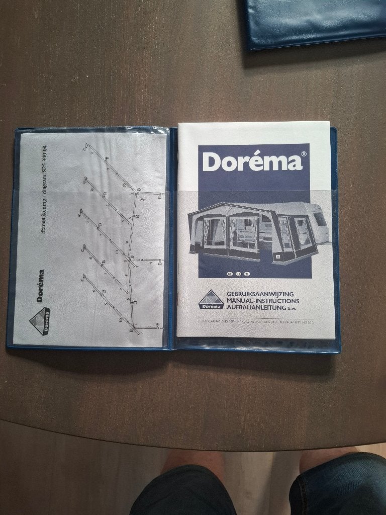 Voortent en luifel maat 10 beide met frame., Ophalen, Zo goed als nieuw, Ten Cate All Season 240g/m2, Dorema