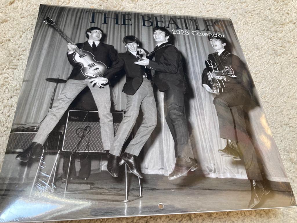 BEATLES Kalender 2023 NIEUW in seal, Ophalen of Verzenden, Maandkalender, Zo goed als nieuw