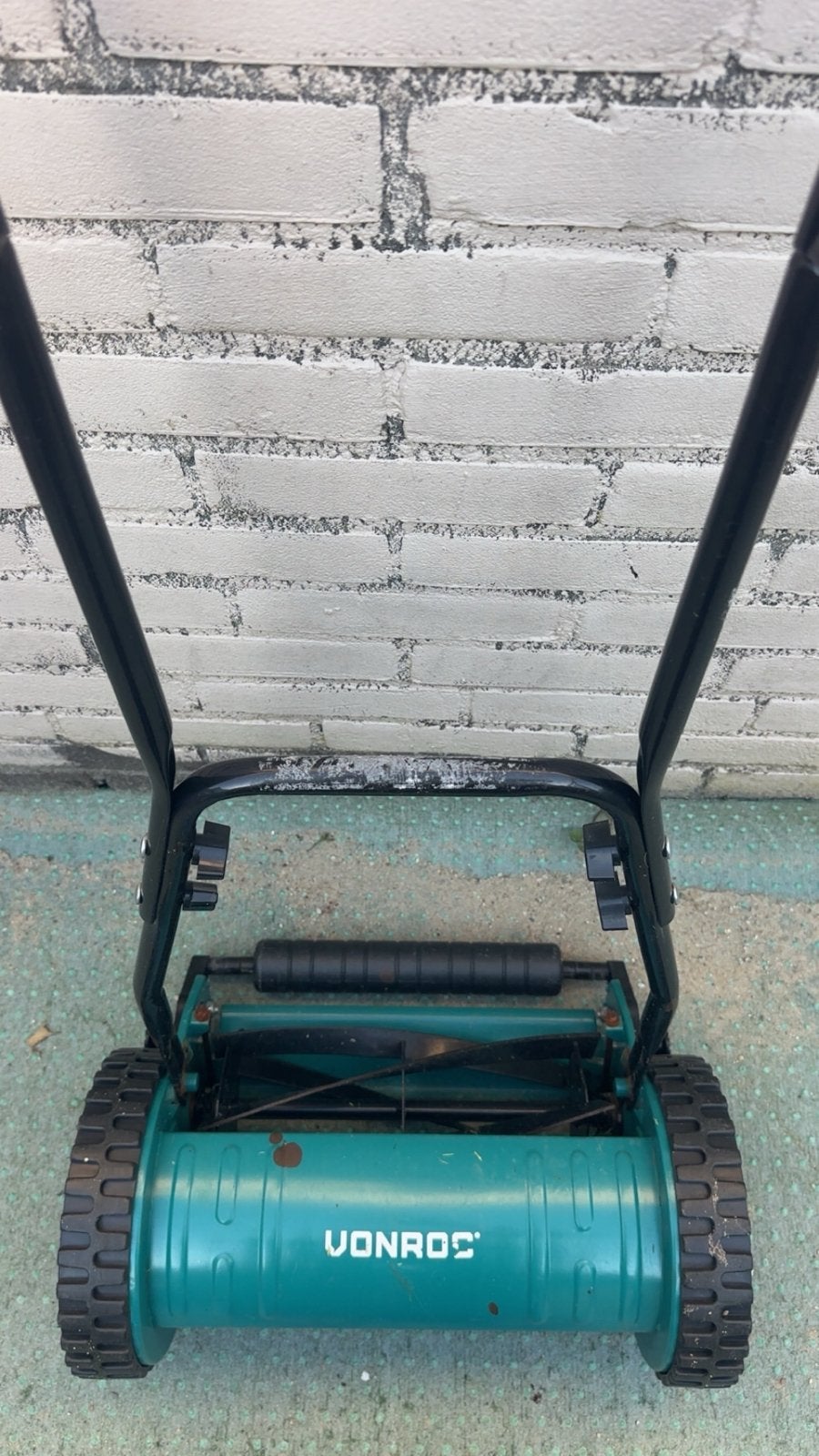 Vonroc Handgrasmaaier - Zo goed als nieuw, Ophalen, Handgrasmaaier, Zo goed als nieuw, 30 t/m 39 cm