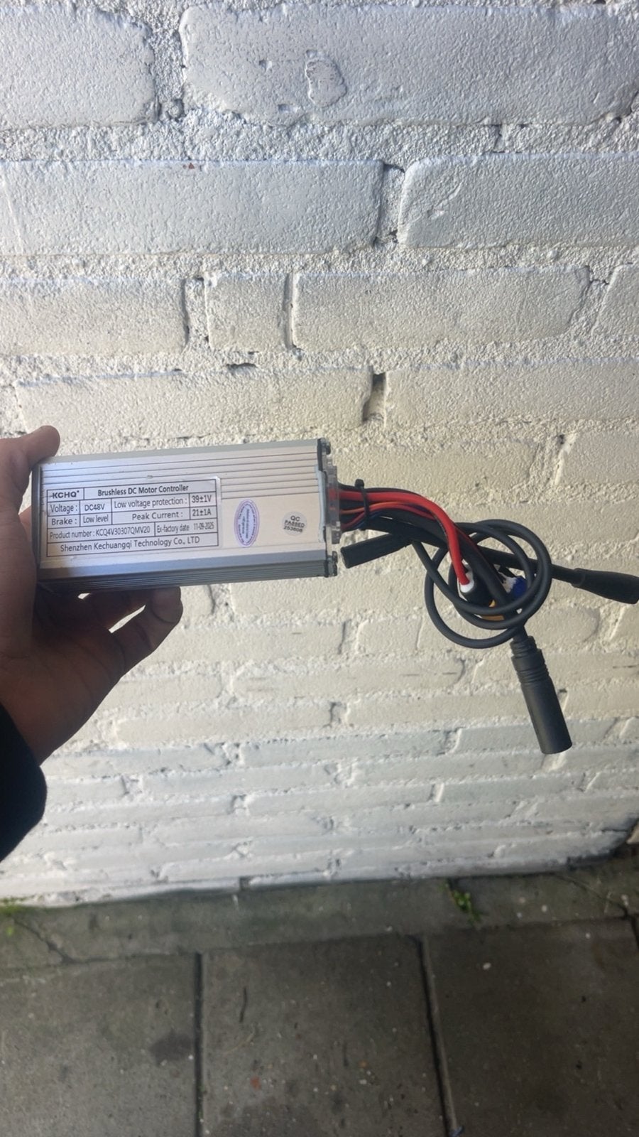 Nieuwe V20 Pro Controller met Rode Motorkabel, Ophalen of Verzenden, Nieuw, Elektrische fiets, Overige typen