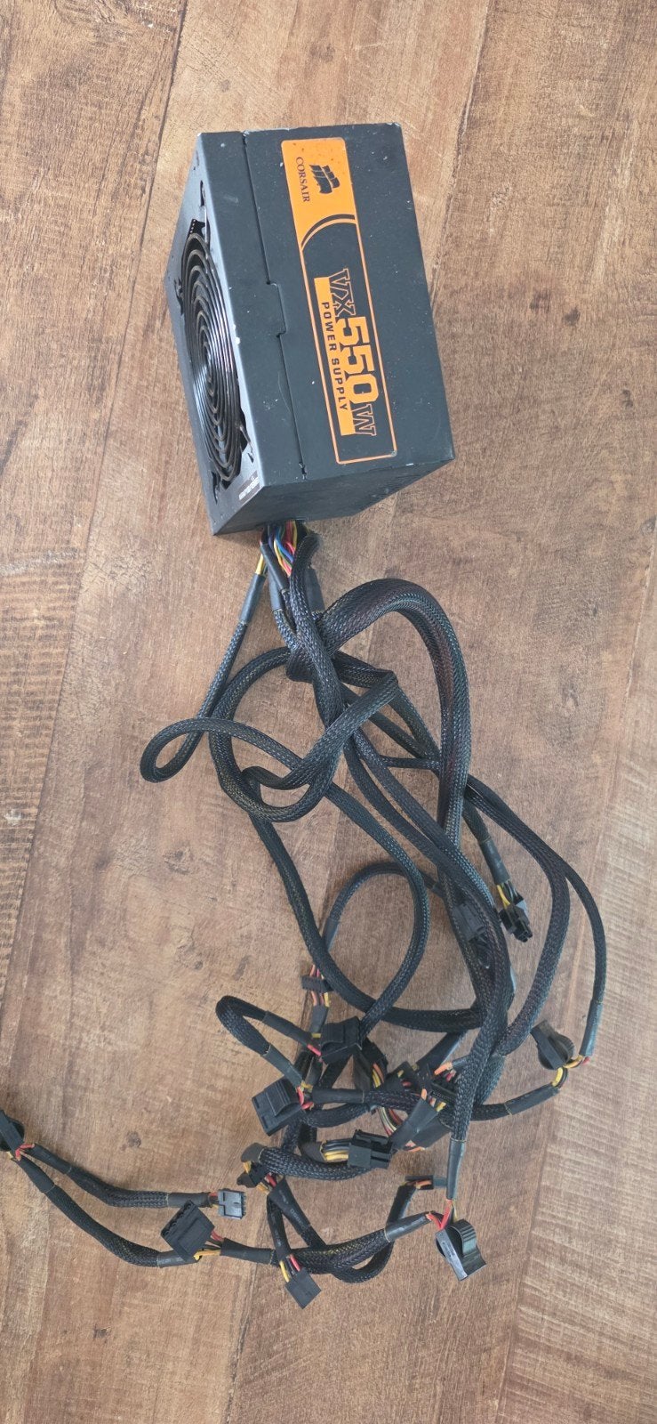 Corsair VX550W Voeding - Gebruikt, Ophalen of Verzenden