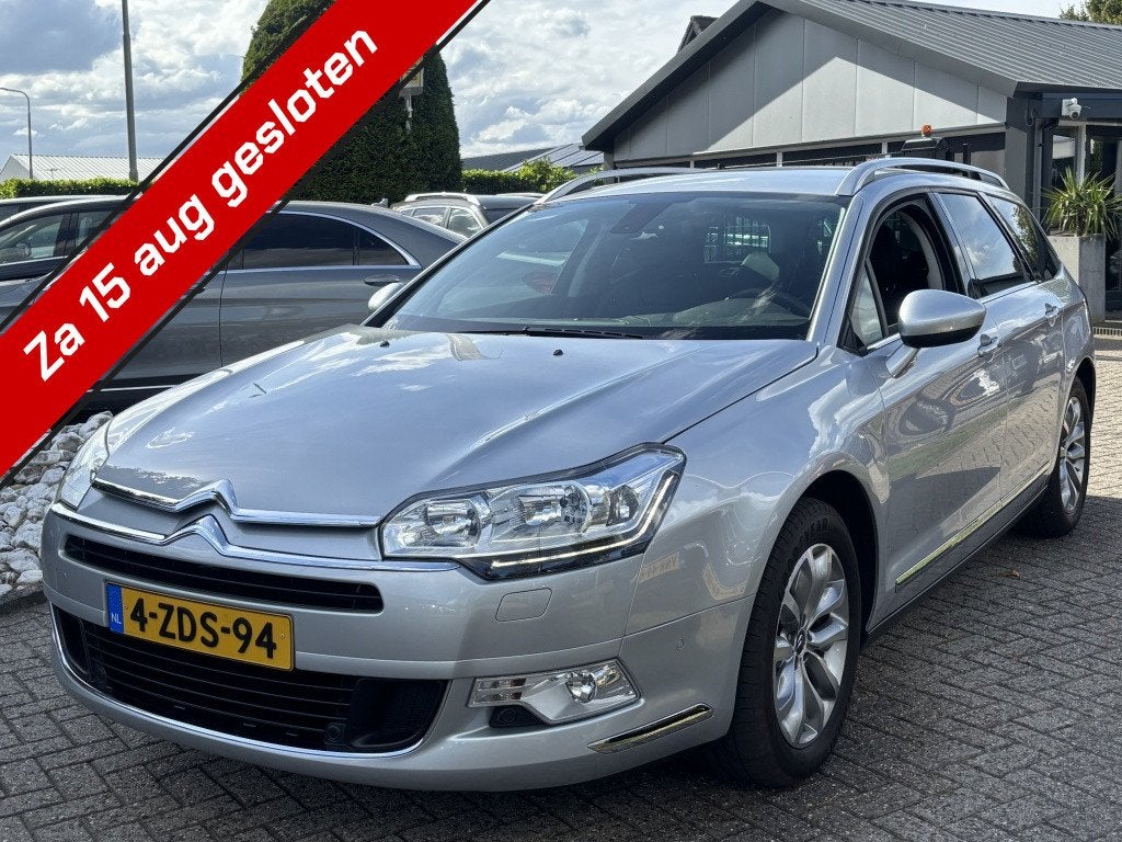 Citroën C5 Tourer 1.6 HDI Automaat 2015 Trekhaak Dealer Ond, Auto's, Automaat, Euro 5, Gebruikt, 4 cilinders