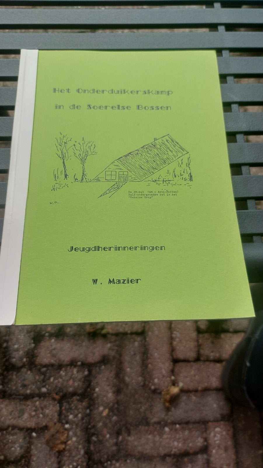 Het Onderduikerskamp in de Soerelse Bossen - Jeugdherinnerin, Ophalen of Verzenden, W. Mazier, Algemeen, Tweede Wereldoorlog