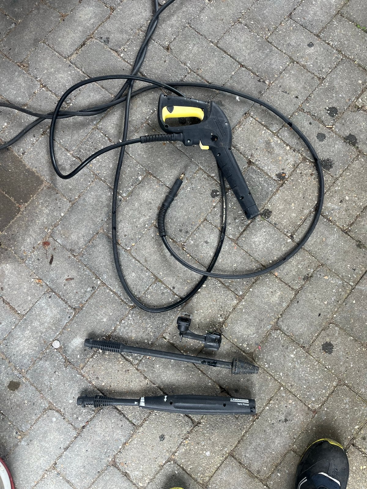 Karcher hogedrukreiniger onderdelen met lansen, Tuin en Terras, Ophalen of Verzenden, Gebruikt, Elektrisch