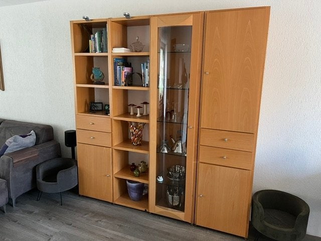 Hulsta modulaire wandkast, Ophalen, 250 tot 300 cm, Gebruikt, 200 cm of meer
