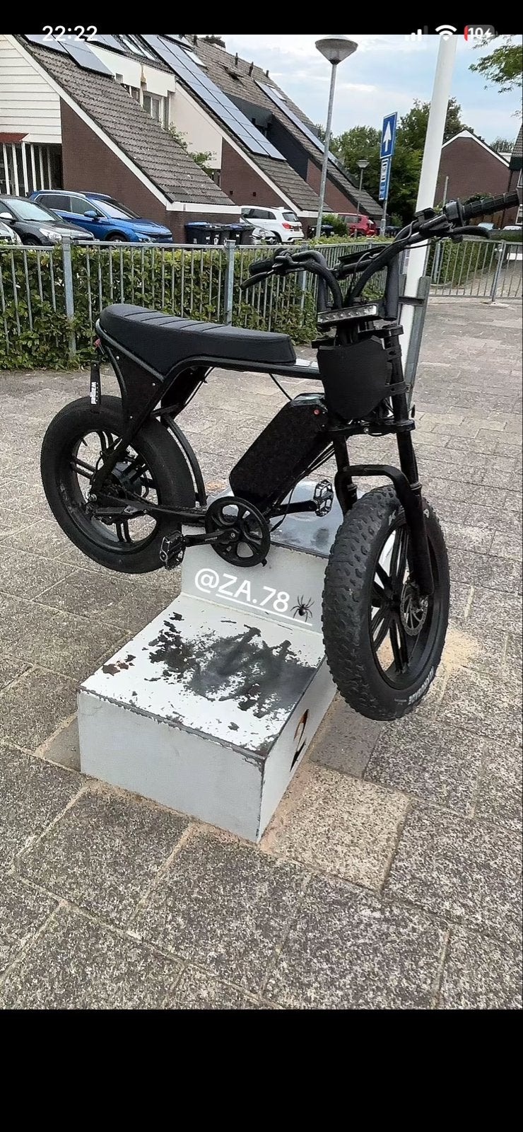 Fatbike C80 met nieuwe remmen en motor, Ophalen, 24 inch of meer, Gebruikt, Staal