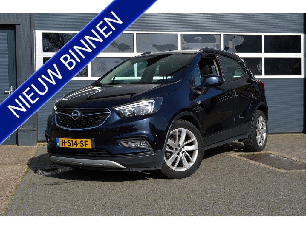 Opel Mokka X 1.4 Turbo Online Edition Automaat | Trekhaak/Ca, Auto's, Opel, 12 maanden, 15 km/l, Gebruikt, Euro 6