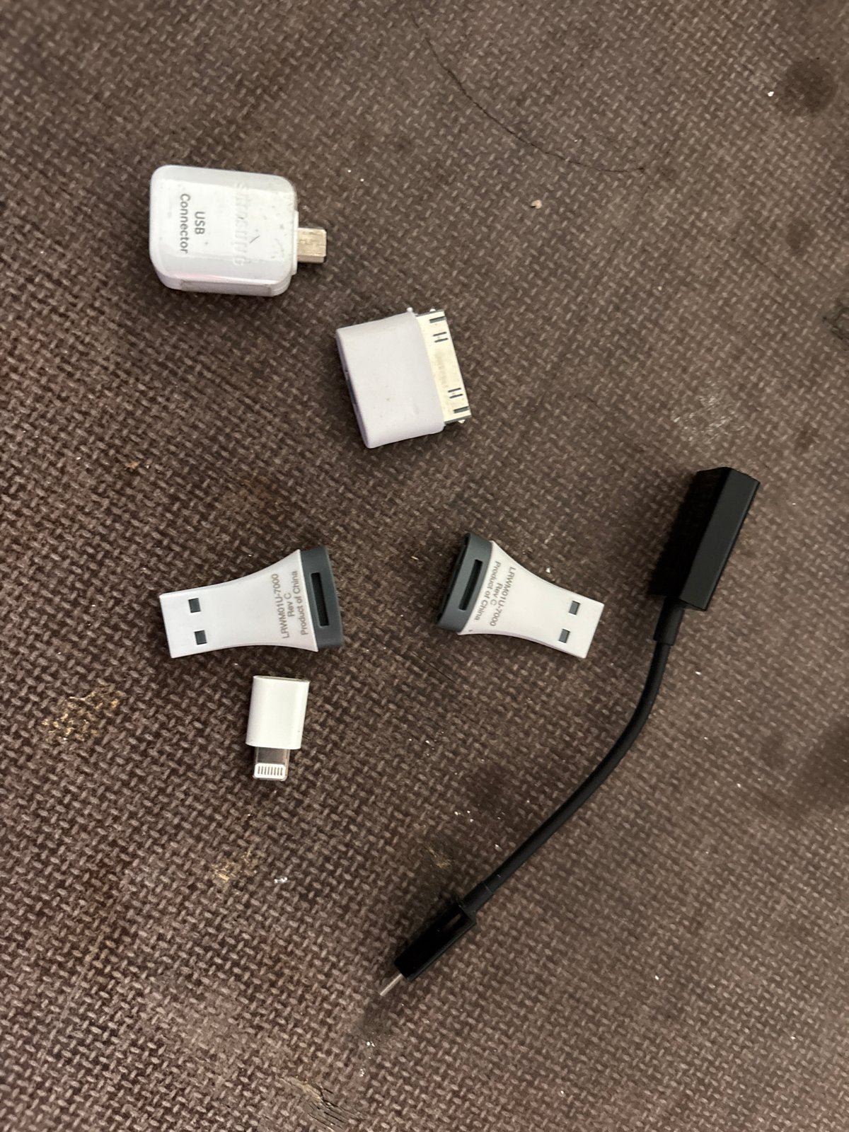 Diverse telefoonadapters en connectoren, Ophalen of Verzenden, Gebruikt, Overige typen, Apple