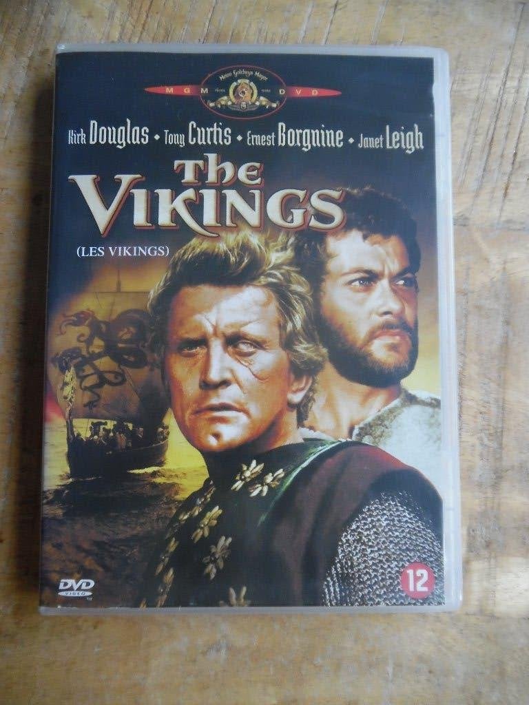 AVONTUUR SPEKTAKEL - THE VIKINGS - KIRK DOUGLAS -TONY CURTIS, Alle leeftijden, Ophalen of Verzenden, Gebruikt, Overige gebieden