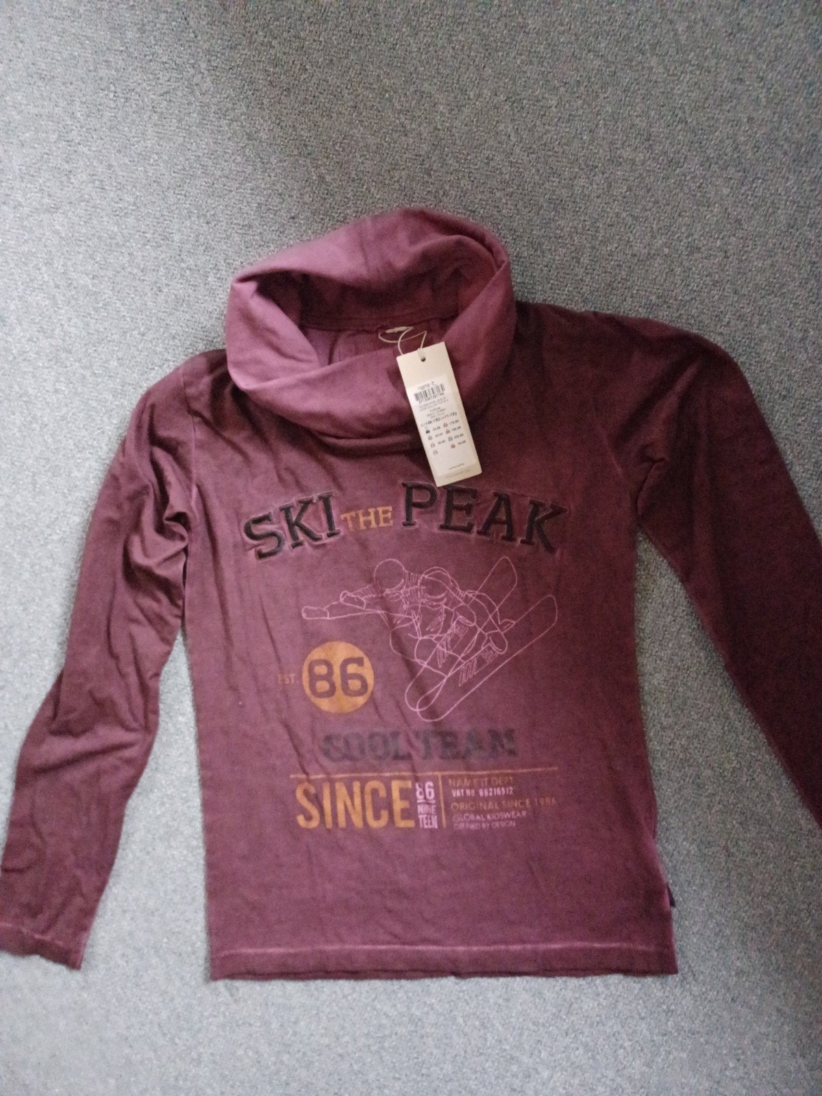 jongens shirt met colletje mt 146/ 152, NIEUW, Kinderen en Baby's, Kinderkleding | Maat 146, Name it, Nieuw, Ophalen of Verzenden