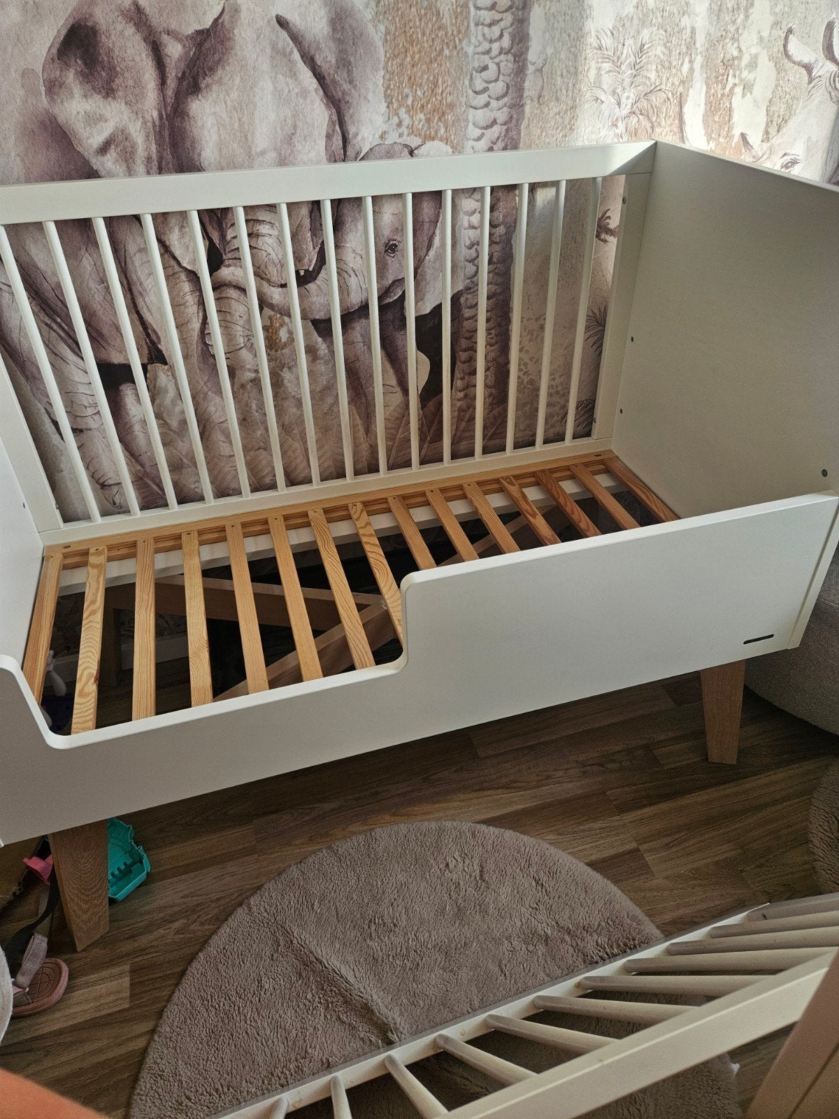 Kidsmill Sixties babykamer set - ledikant & commode, Ophalen, Gebruikt, Wit, Sixties