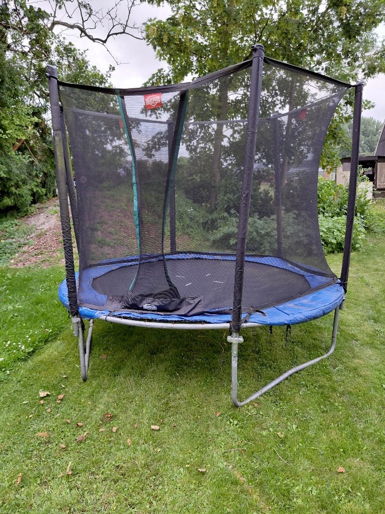 Trampoline, Kinderen en Baby's, Speelgoed | Buiten | Trampolines, Ophalen, Gebruikt