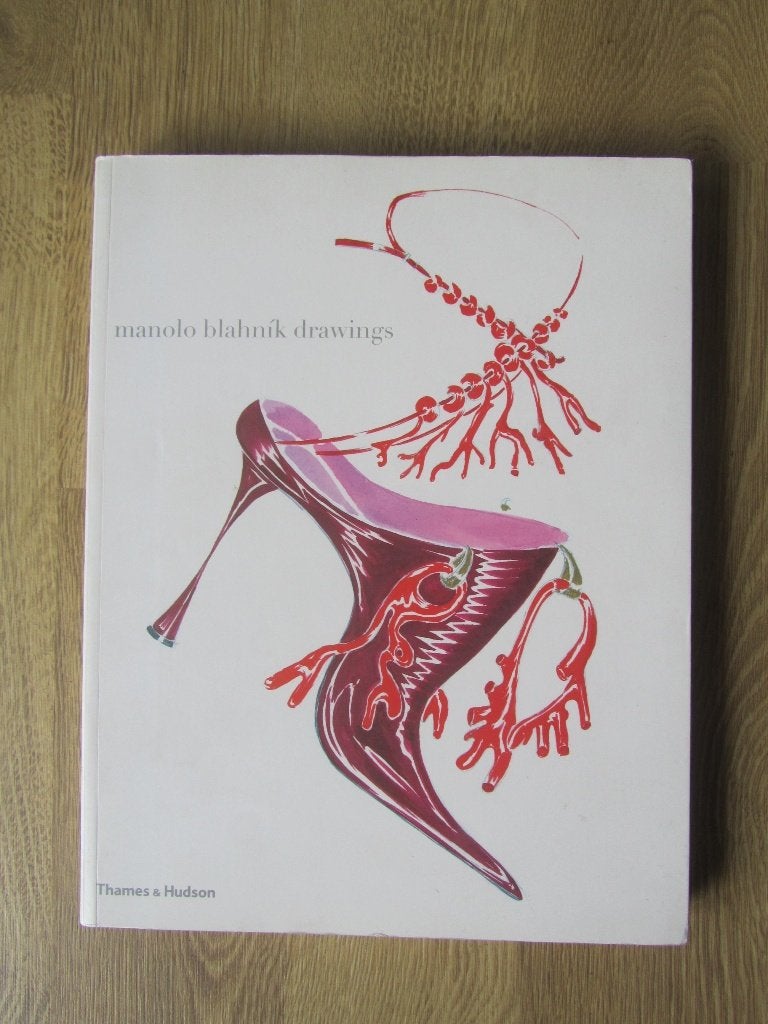 Schoen Ontwerpen. Manolo Blahnik Drawing/Thames & Hudson., Ophalen of Verzenden, Zo goed als nieuw, Overige onderwerpen