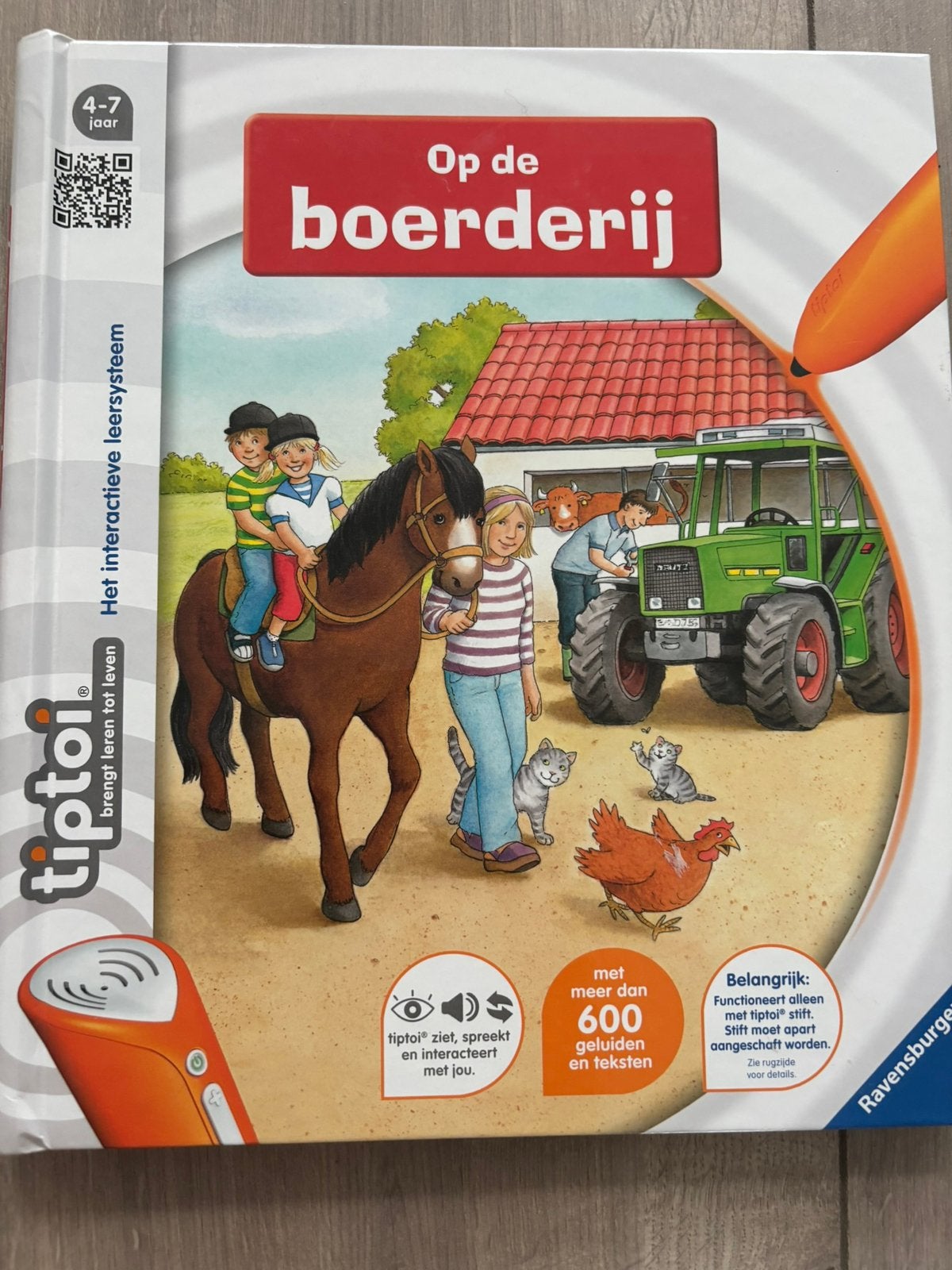 Tiptoi boek Op de boerderij, Ophalen of Verzenden, Zo goed als nieuw