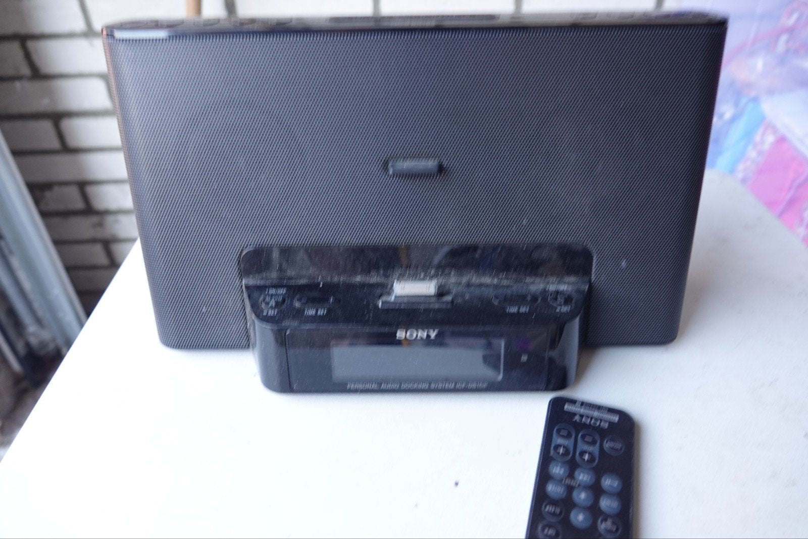 Sony iPod/iPhone Docking Station met Afstandsbediening, Ophalen, Gebruikt, Sony, Draagbaar
