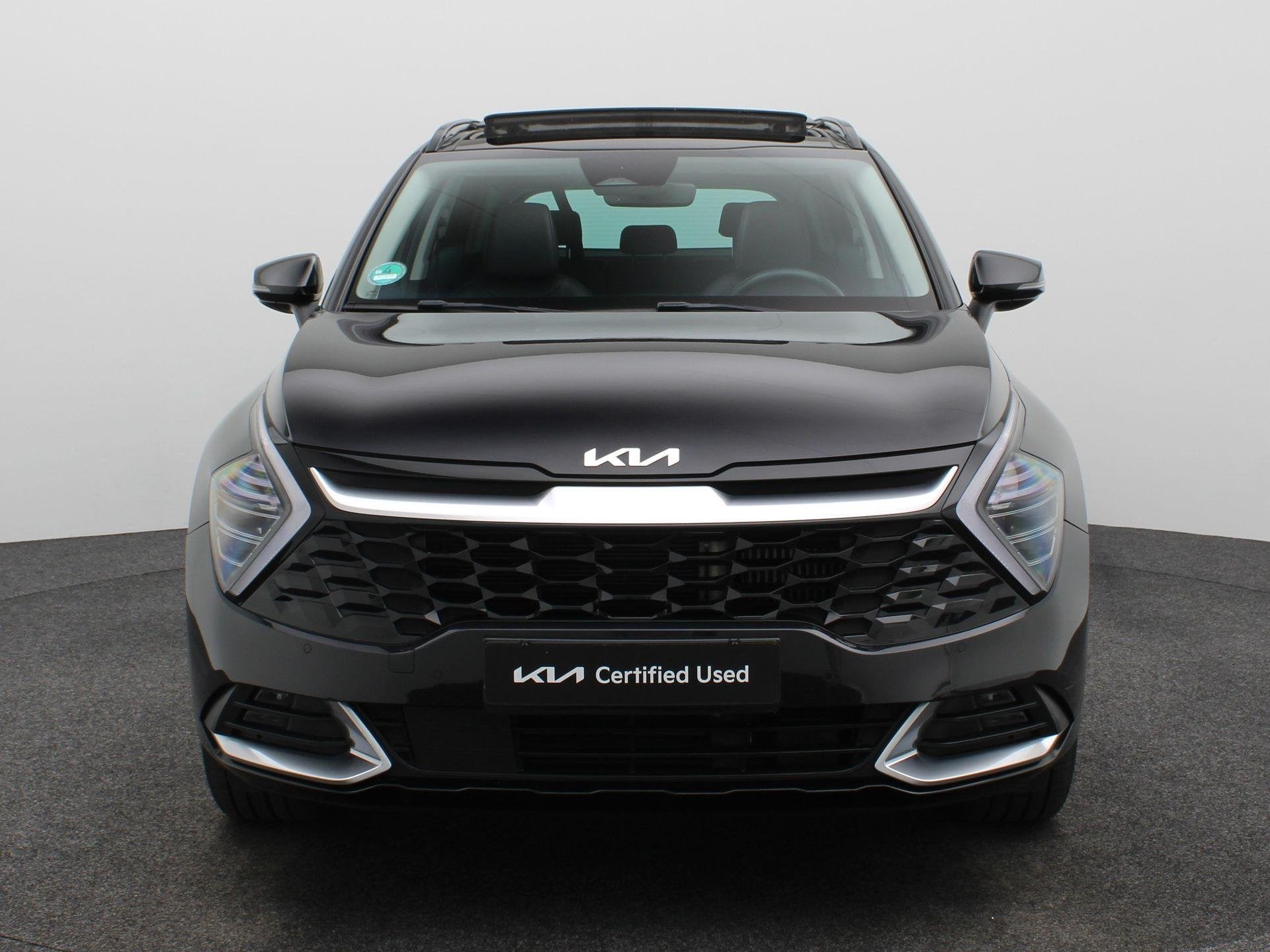 Kia Sportage 1.6 T-GDi Plug-in Hybrid AWD DynamicPlusLine |, Auto's, 14 kWh, Gebruikt, 4 cilinders, Leder en Stof