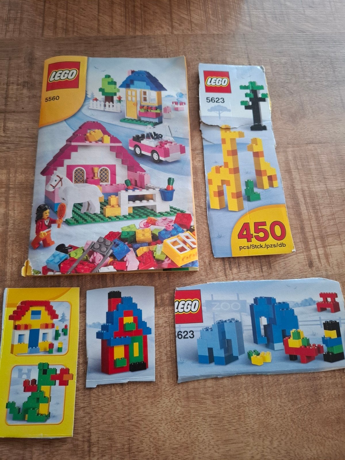 Lego 5560 en 5623 - Grote partij met handleiding, Kinderen en Baby's, Ophalen of Verzenden, Gebruikt, Compleet, Lego