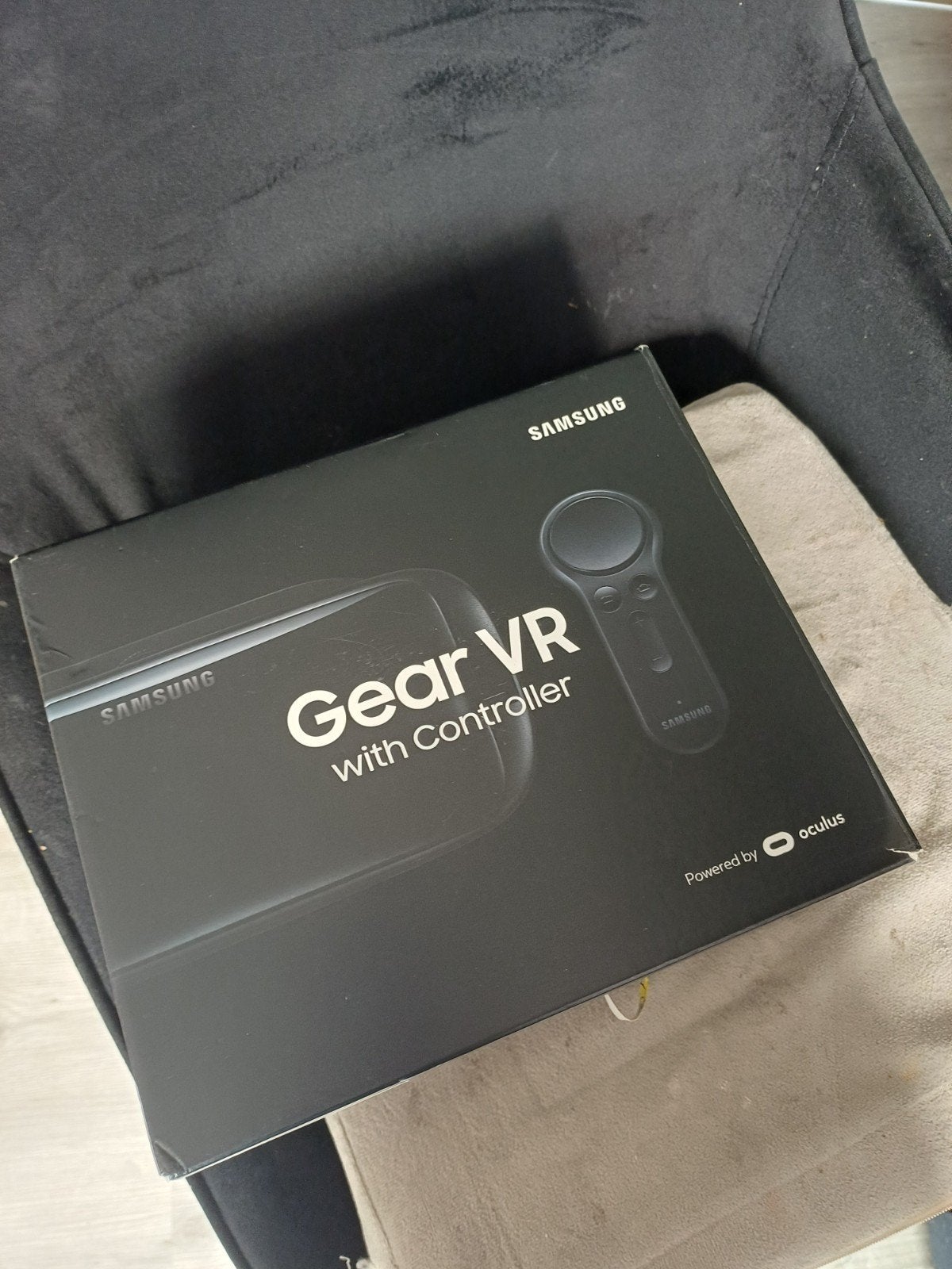 Samsung Gear VR met Controller - Virtual Reality Headset, Ophalen, Zo goed als nieuw, VR-bril, Telefoon