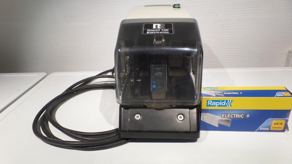Nietmachine, RAPID A100E, Electric, ISABERG AB-(#8897), Ophalen of Verzenden