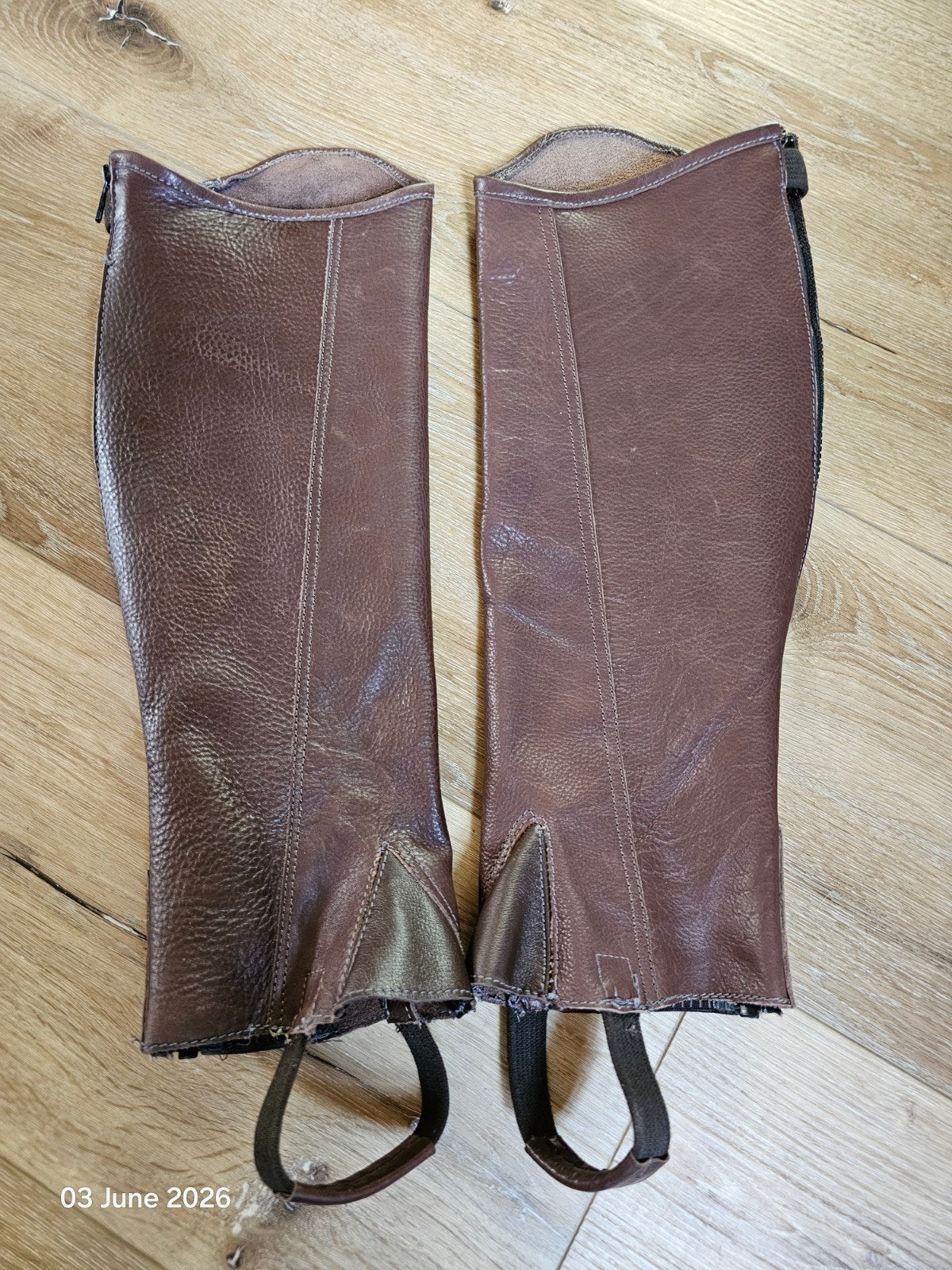 BR leren chaps, Ophalen of Verzenden, Zo goed als nieuw, Overige soorten, Overige typen