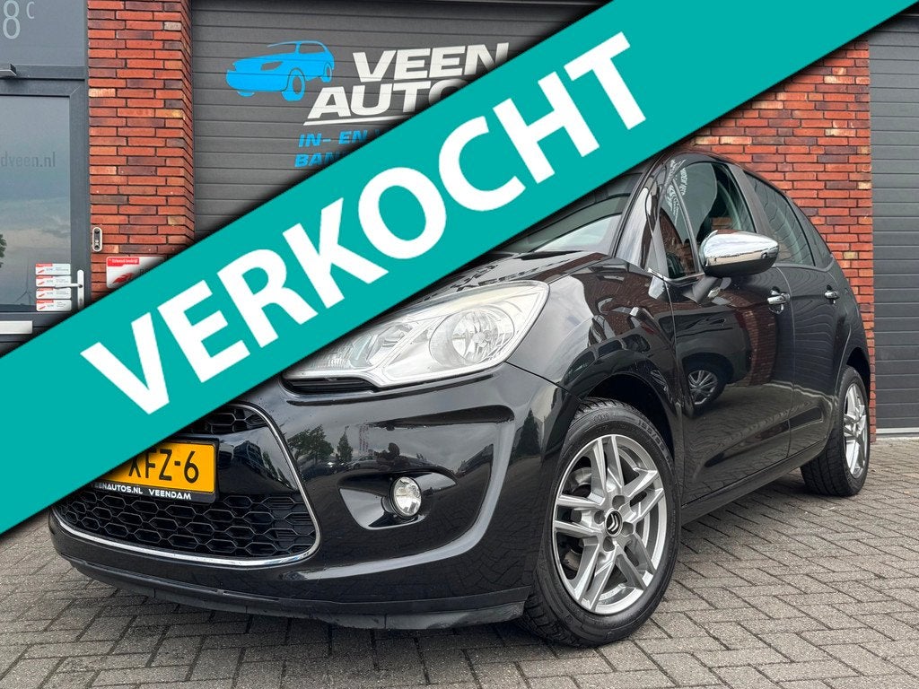 Citroen C3 1.4 Collection Pano Airco Cruise 5 Deurs Trekhaak, Voorwielaandrijving, 4 cilinders, Zwart, Origineel Nederlands