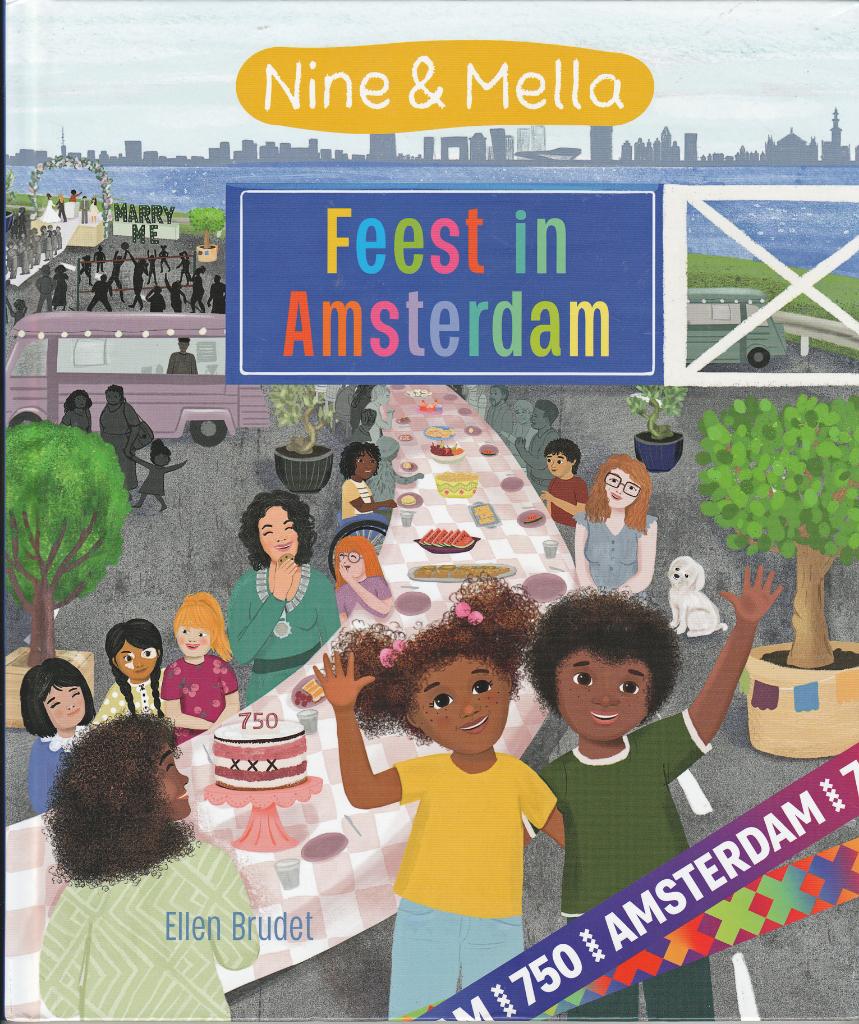 Ellen Brudet: Nine & Mella: Feest in Amsterdam, Ophalen, Zo goed als nieuw