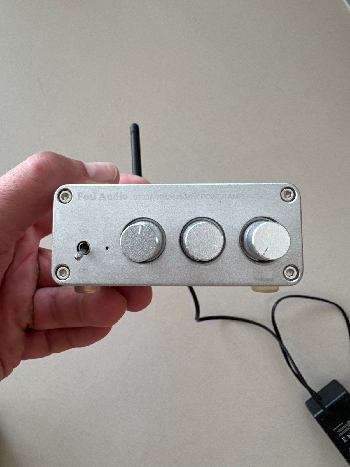 Fosi Audio BT20A Mini Power Amplifier - Zo goed als nieuw, Overige merken, Ophalen of Verzenden, Zo goed als nieuw, 60 tot 120 watt