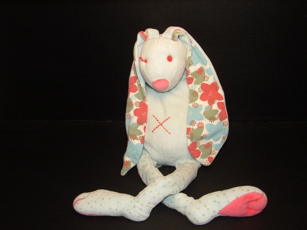 HAPPY HORSE KONIJN RABBIT BLUE SNAFFLE NR2 VELOURS, Ophalen of Verzenden, Nieuw, Overige typen