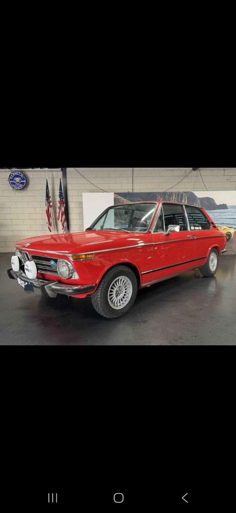 BMW touring 2000 Automaat compleet gerestaureerd 1972, Automaat, Achterwielaandrijving, 4 cilinders, Leder en Stof