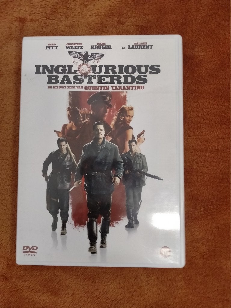 Inglourious Basterds DVD, Vanaf 16 jaar, Ophalen of Verzenden, Zo goed als nieuw, Actie