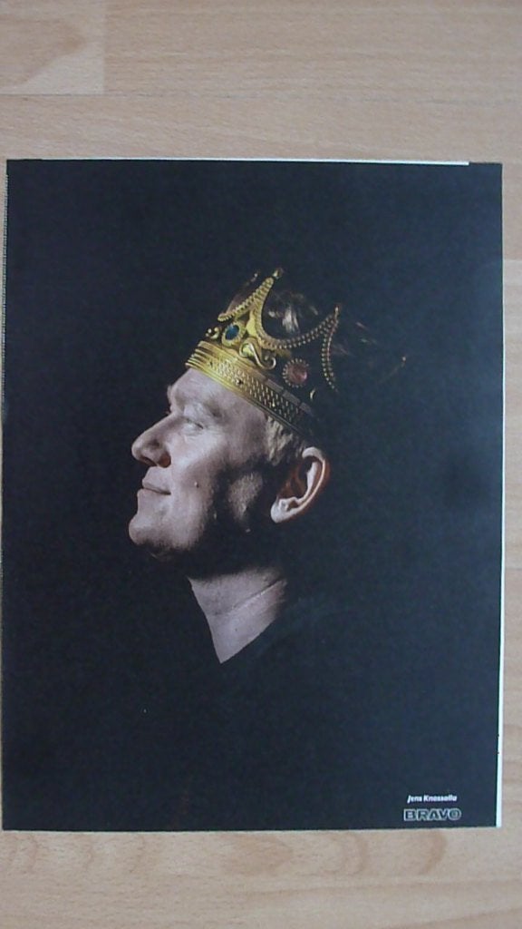 Poster van Jens Knossalla Knossi uit Duits tijdschrift Bravo, Ophalen of Verzenden, Nieuw, A4 of kleiner, Muziek