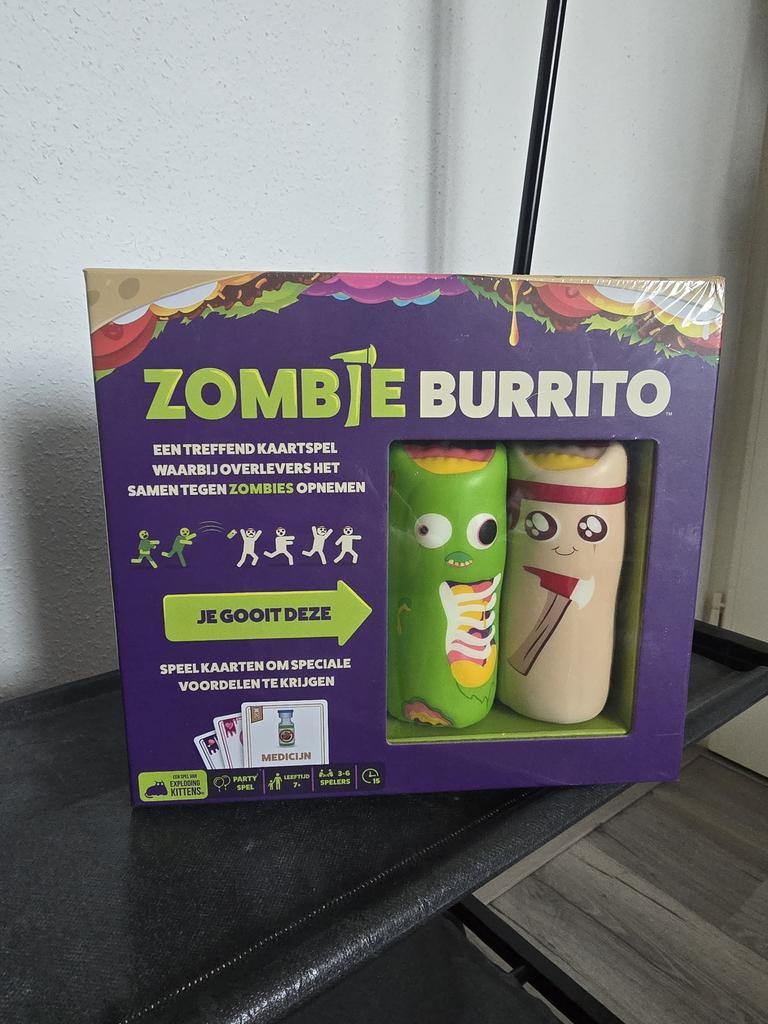 Zombie burrito, Hobby en Vrije tijd, Gezelschapsspellen | Bordspellen, Ophalen of Verzenden, Zo goed als nieuw