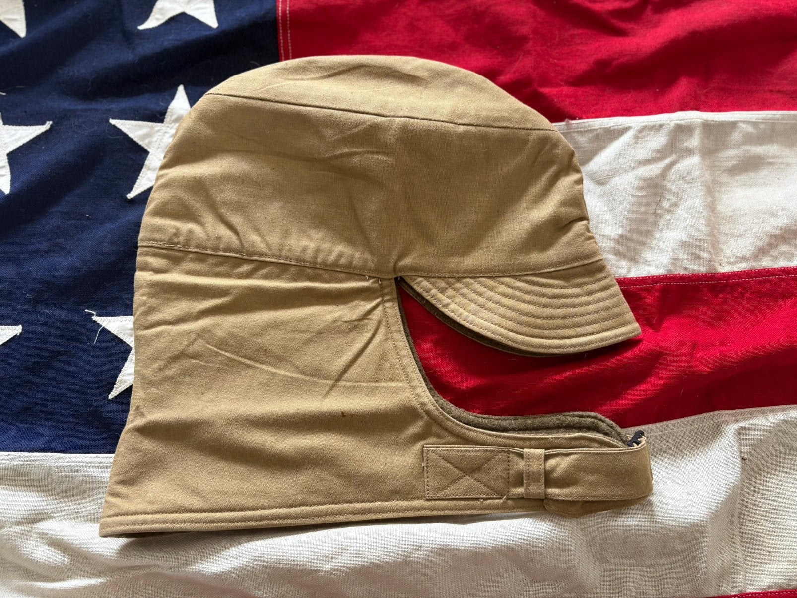 US WW2 winter cap, Ophalen of Verzenden, Amerika, Kleding of Schoenen