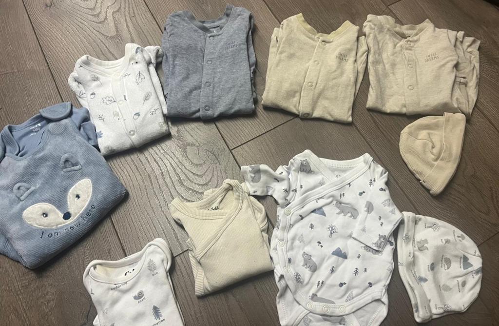 Babykleding maat 42 t/m 50, Kinderen en Baby's, Babykleding | Prematuur, Ophalen of Verzenden, Zo goed als nieuw, Jongetje of Meisje