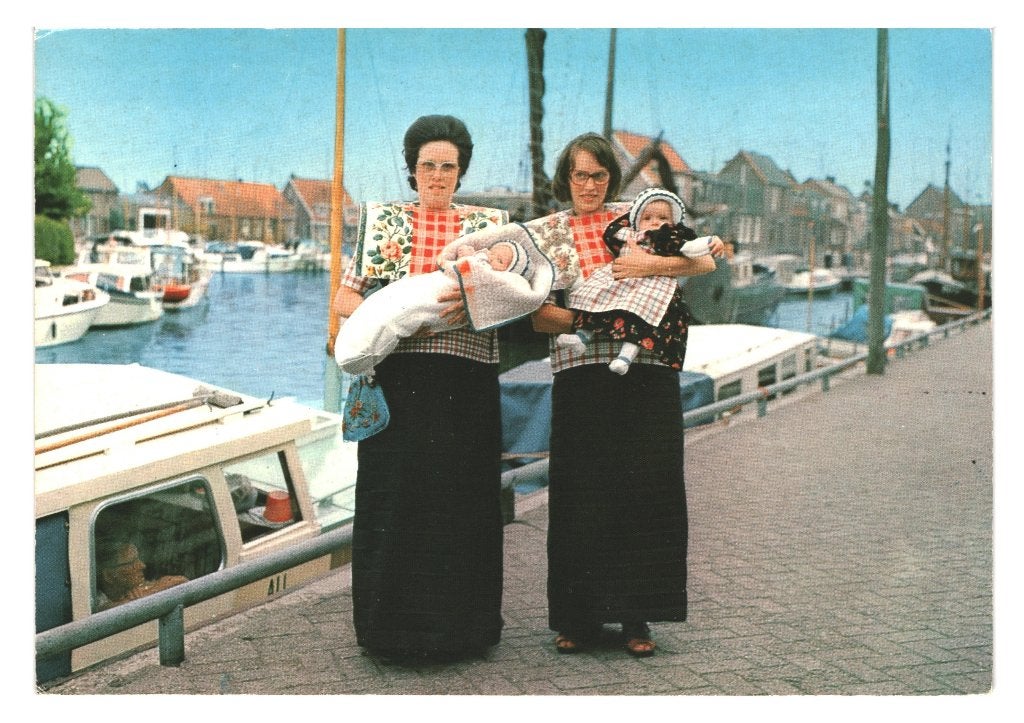 40862 Spakenburg Utr Klederdracht nette kaart Onbeschreven, Verzamelen, Ophalen of Verzenden, 1960 tot 1980, Ongelopen, Utrecht
