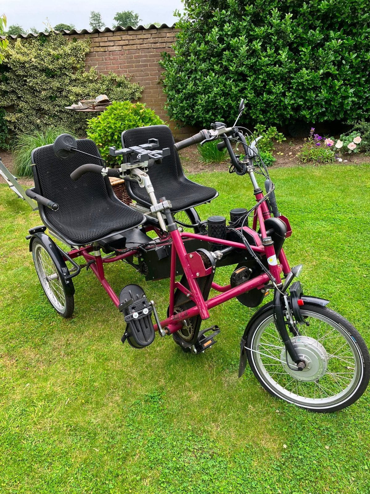Duo fiets - Comfortabel samen fietsen, Ophalen of Verzenden, Gebruikt