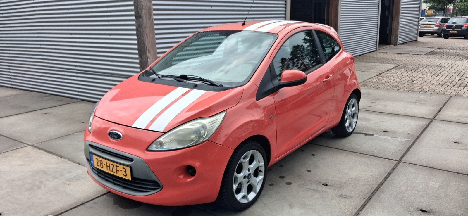 Ford Ka 1.2 51KW 2009 Rood net nw apk, Auto's, Ford, Voorwielaandrijving, Stof, 1242 cc, 4 cilinders