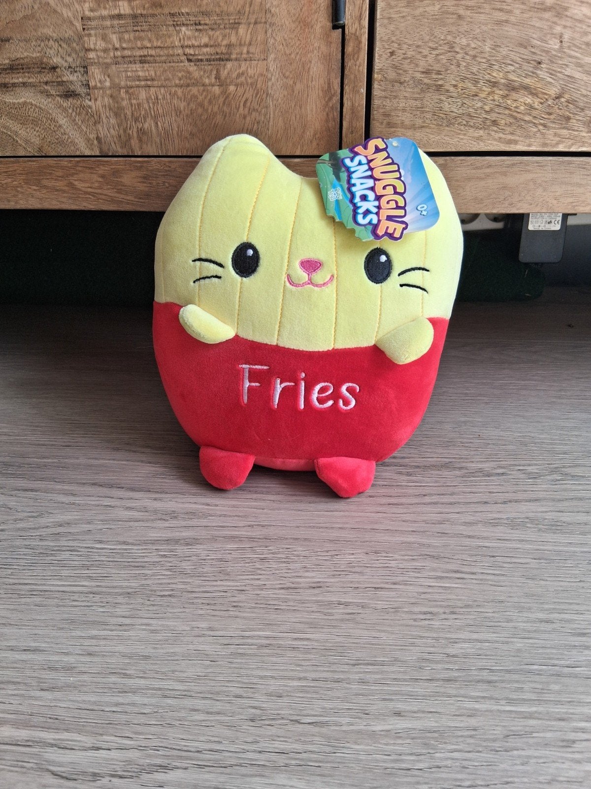 Snuggle Snacks Friet Kat Knuffel - Nieuw met label, Overige merken, Nieuw, Ophalen of Verzenden, Met label