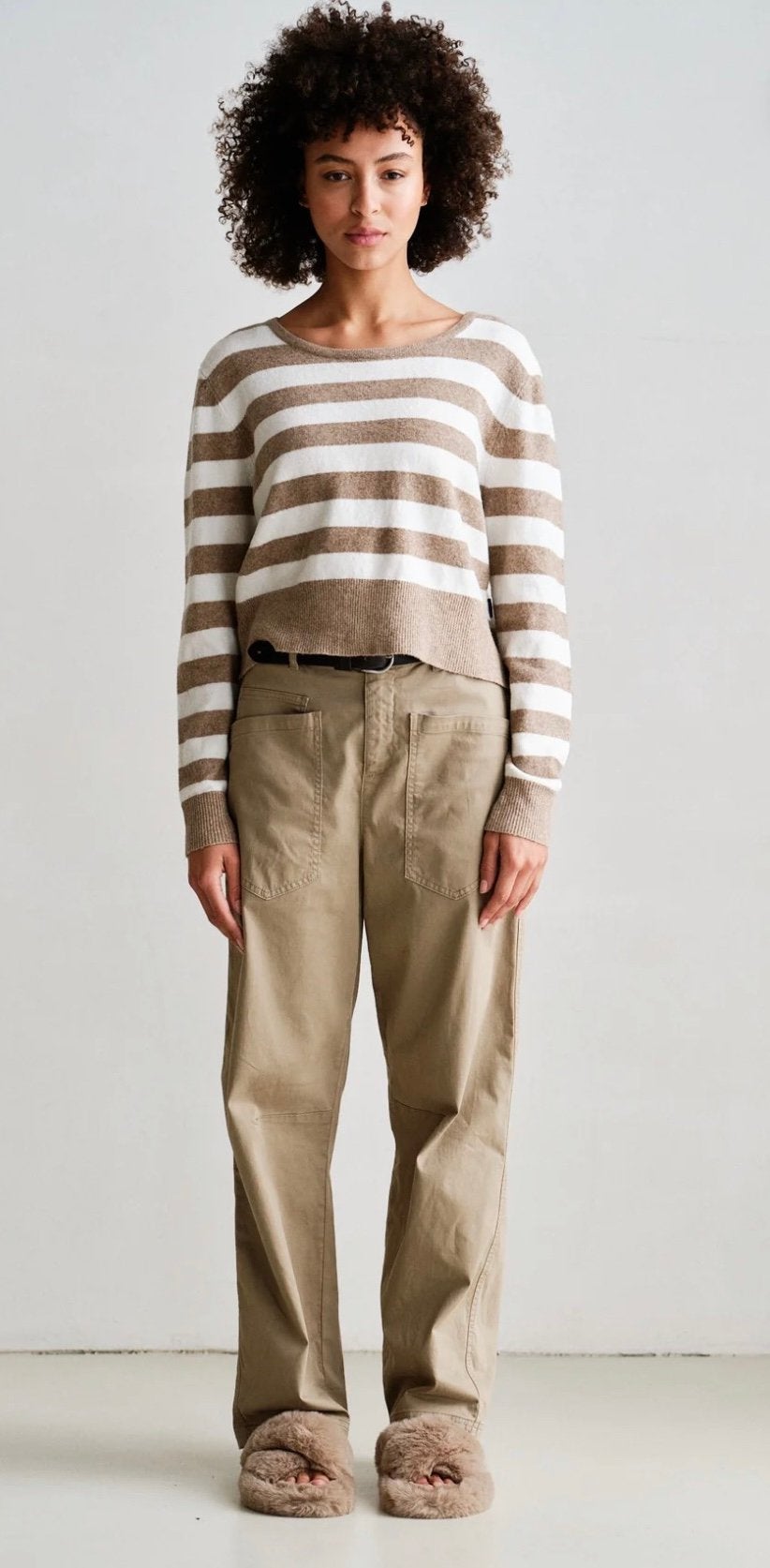 Cargo pants penn & ink 42/xl, Kleding | Dames, Beige, Maat 42/44 (L), Ophalen of Verzenden, Zo goed als nieuw