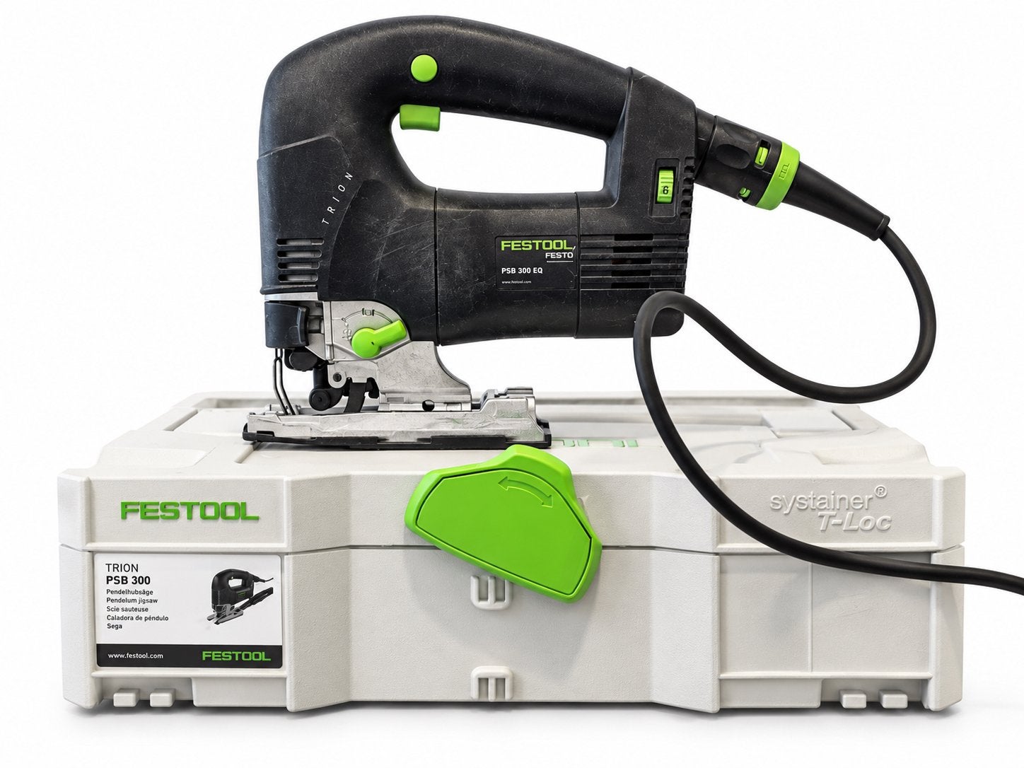 Festool PSB 300 Trion Decoupeerzaag in orginele Systainer, Gebruikt, Decoupeerzaag, 600 tot 1200 watt, Ophalen of Verzenden