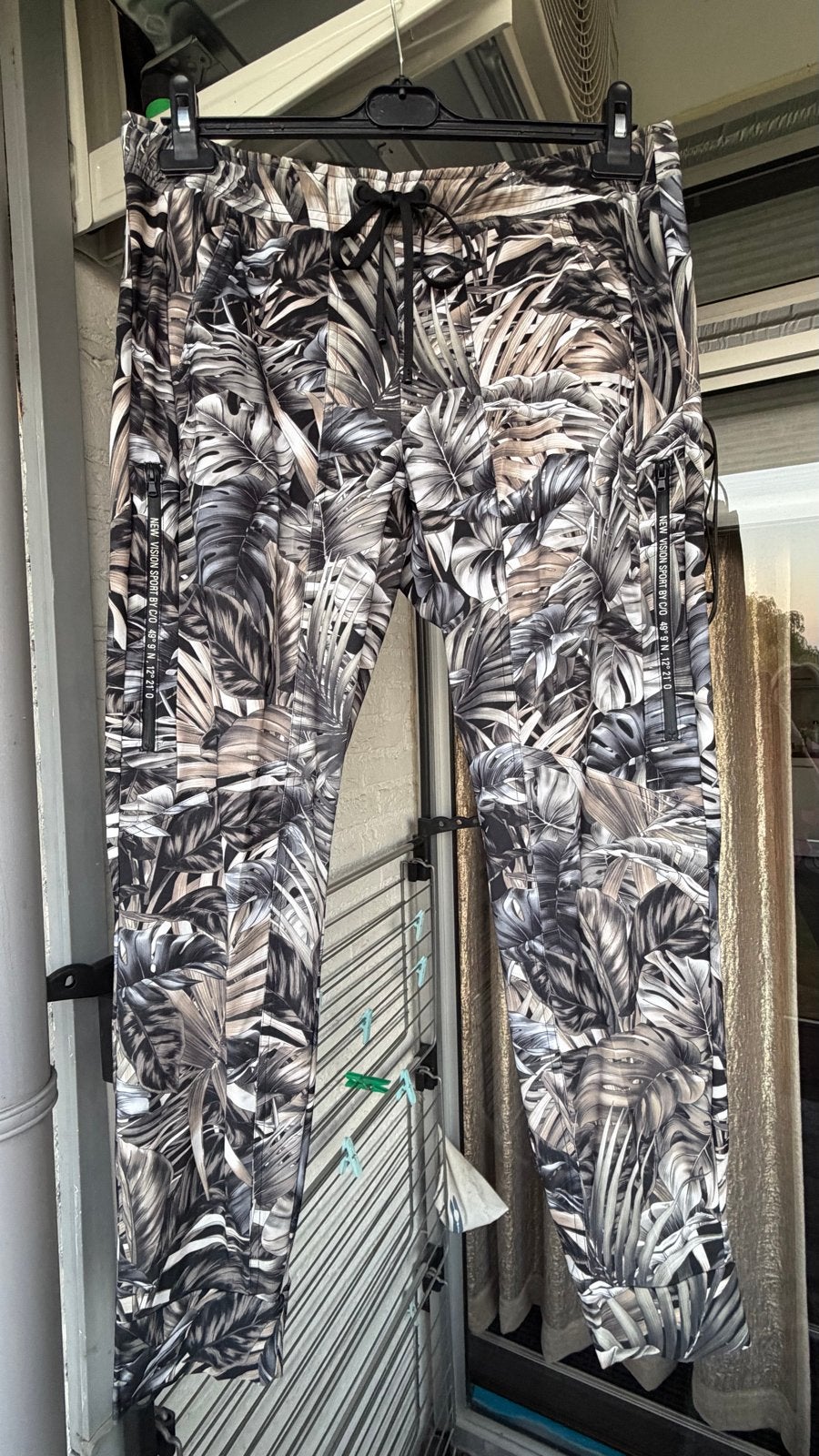 Cambio Jordan broek met palm motief, maat 42, Verzenden, Gedragen, Maat 42/44 (L), Meerkleurig