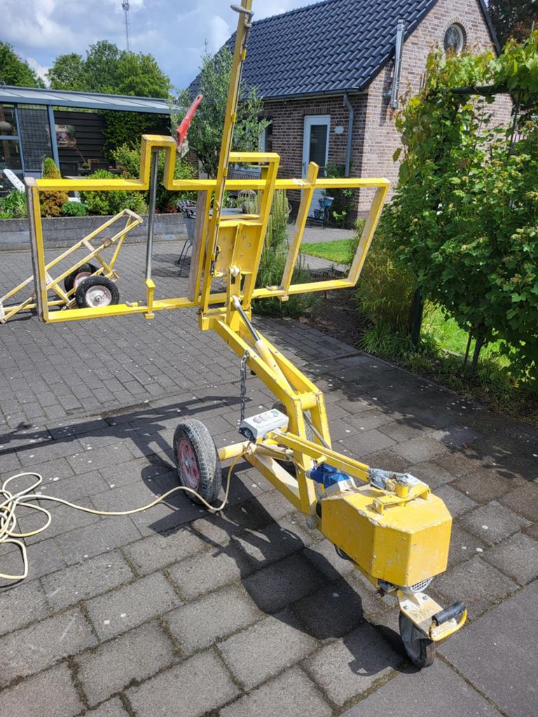 Panelen tillift, Ophalen