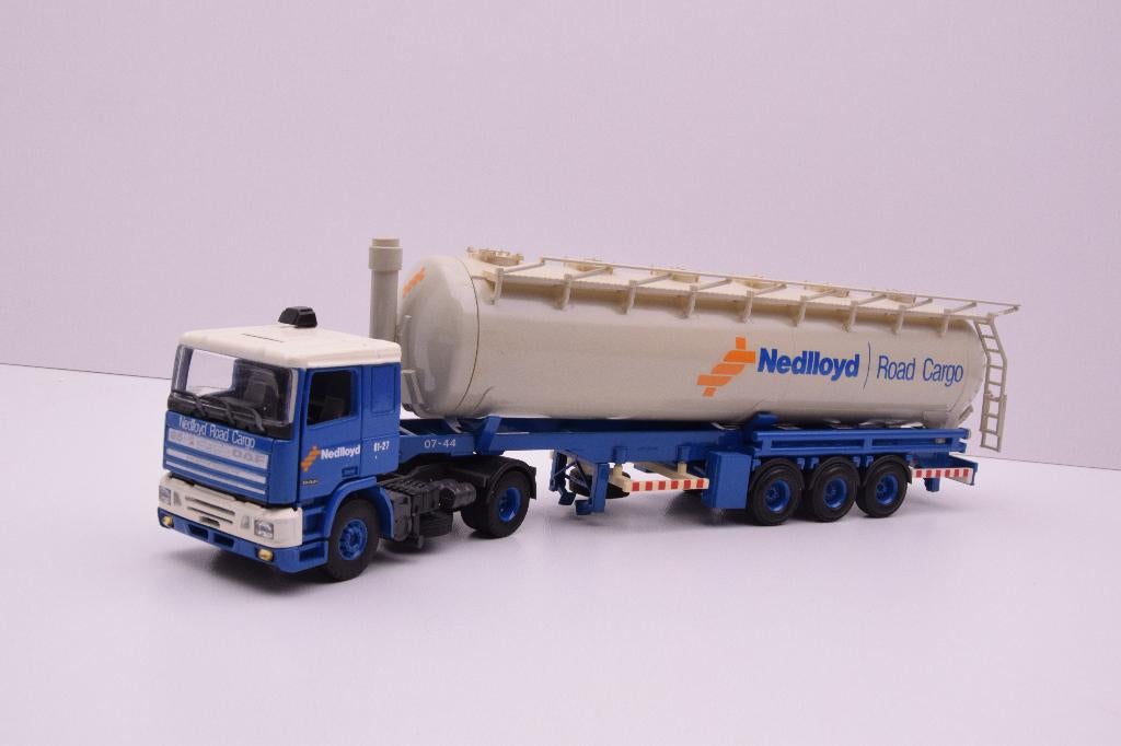 DAF 95 ati  ''  Nedlloyd  Road Cargo ''  Tekno, Hobby en Vrije tijd, Modelauto's | 1:50, Zo goed als nieuw, Bus of Vrachtwagen