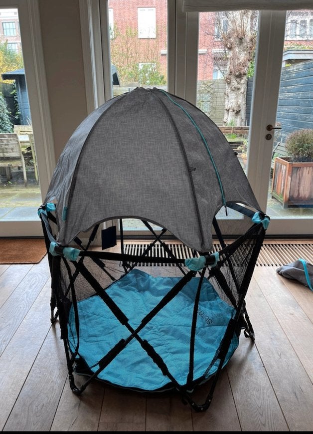Opvouwbare babybox voor binnen en buiten, Ophalen, Zo goed als nieuw, Overige vormen