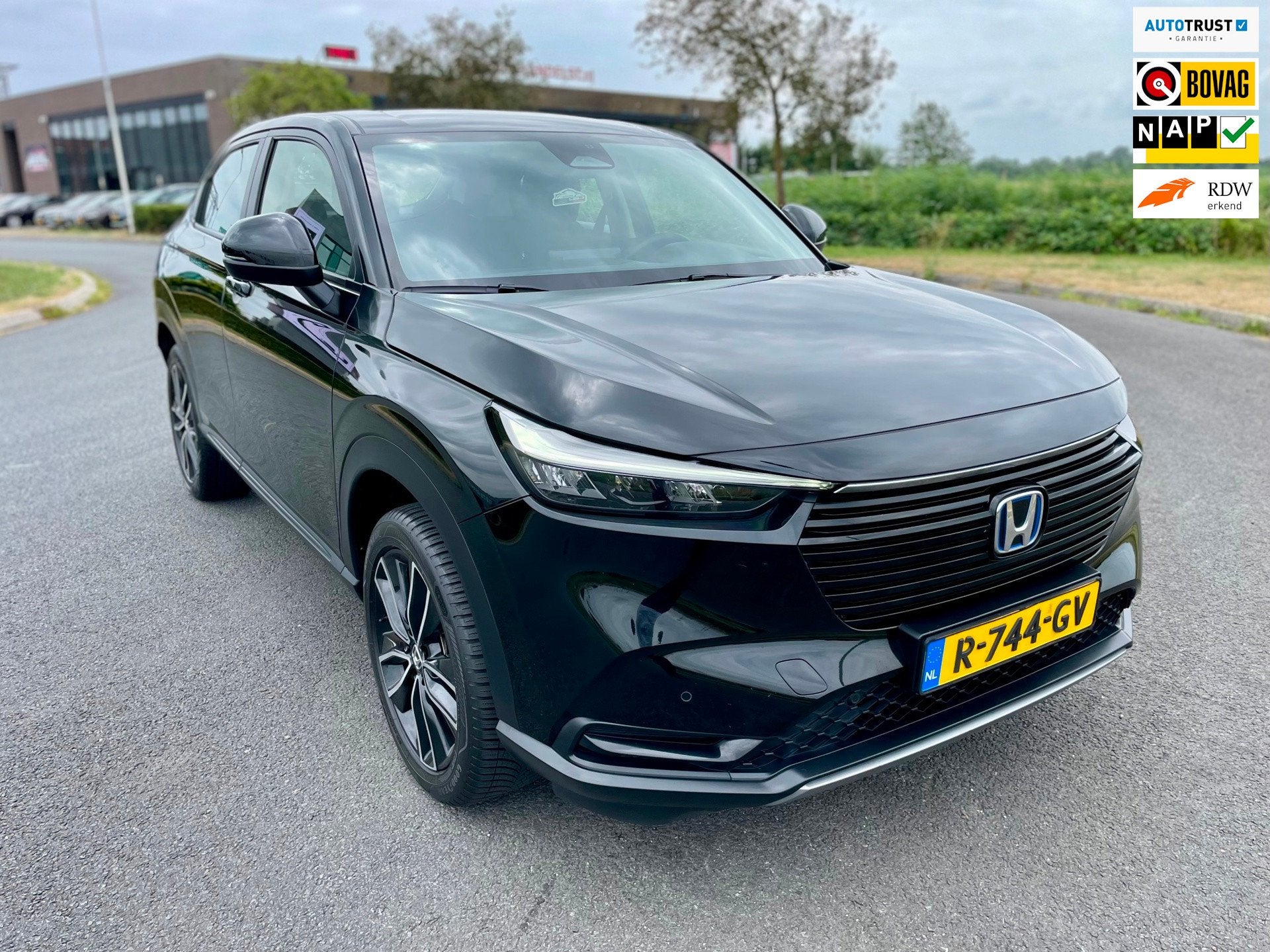Honda HR-V 1.5 e:HEV Elegance Aut, Acc, Cam, Pdc, Navi, Stoe, Stof, Zwart, Origineel Nederlands, Hybride Elektrisch/Benzine