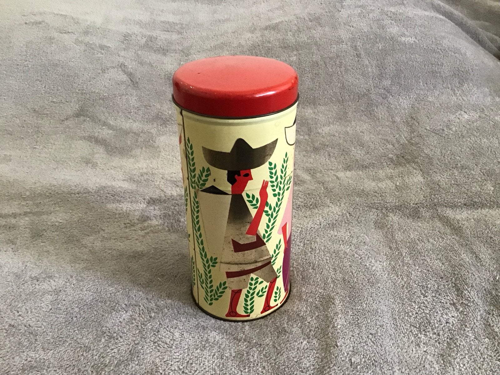 Vintage Albert Heijn koffiebonen blik jaren '60, Ophalen of Verzenden