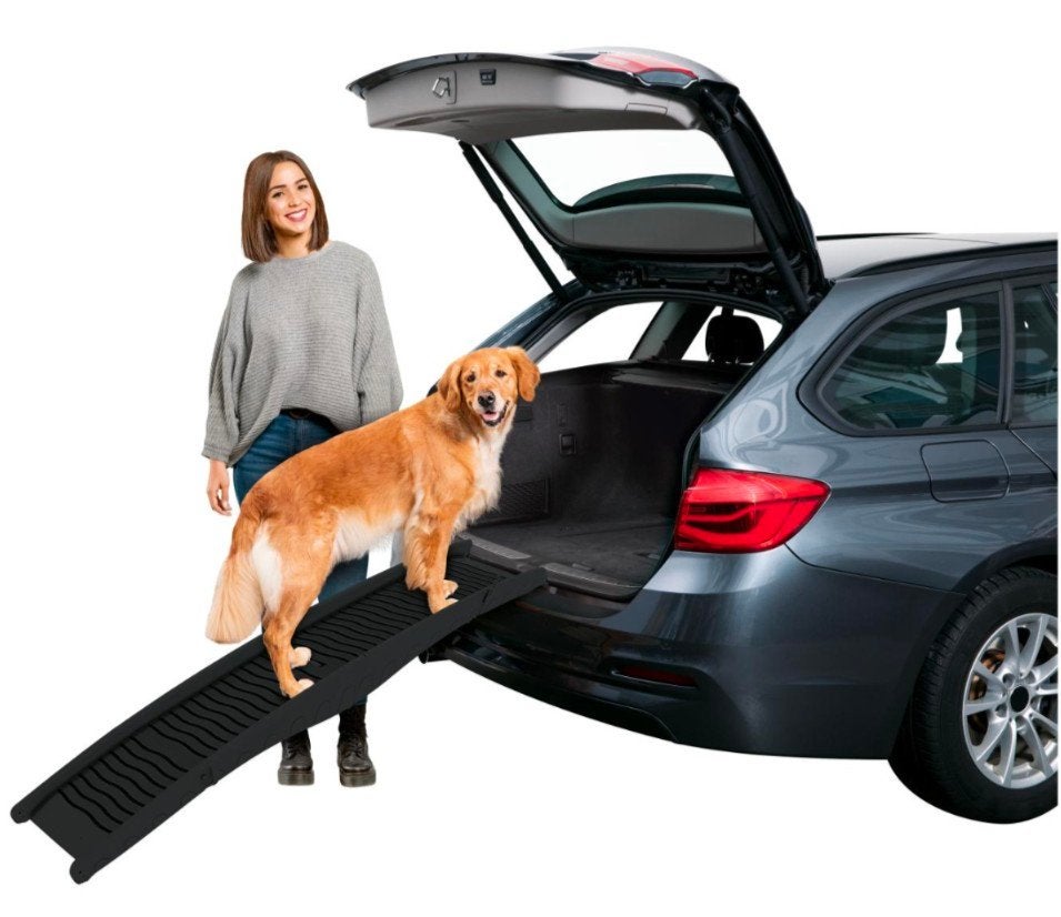 In nieuwstaat zijnde loopplank hond voor auto, Ophalen, Zo goed als nieuw