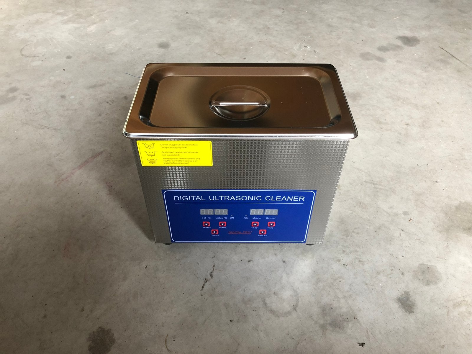 Industriële Ultrasoon Reiniger 3L Ultrasonic Cilinderkop, Doe-het-zelf en Verbouw, ., Overige typen, Nieuw, Ophalen of Verzenden