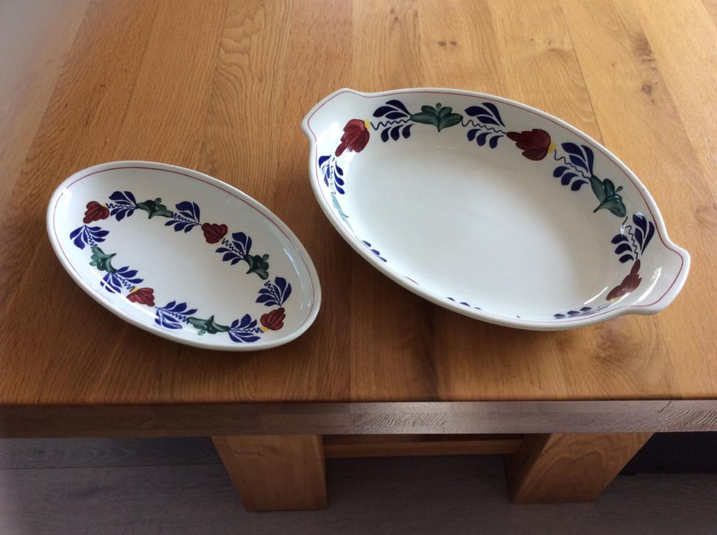 BOERENBONT SCHALEN, Ophalen of Verzenden, Zo goed als nieuw, Aardewerk, Schaal of Schalen